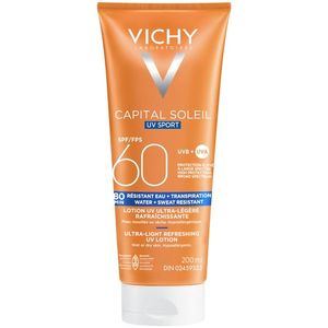 加拿大发 Vichy薇姿运动SPF 60超清爽乳液防紫外线防晒霜200ml