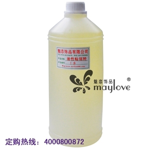 专业贴箔油性胶水 贴金箔贴银箔专用1000ml 贴箔胶 墙纸胶水1KG装