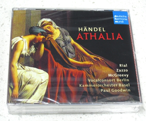 亨德尔 阿塔利亚 HANDEL Athalia Nuria Rial Paul Goodwin 2CD