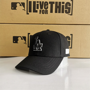 MLB专柜正品LA棒球帽男鸭舌帽嘻哈帽女遮阳帽子17LA1UCD00200