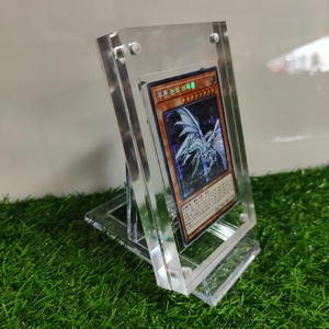 游戏王卡砖展示高清透明磁铁强磁WS日系卡牌 带凹槽 亚克力 加厚