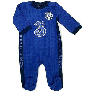 切尔西Chelsea官方正版球迷婴儿宝宝纯棉爬服连体衣睡衣
