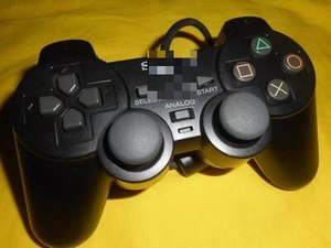 PS2 游戏机用 中古老货 原装手柄（纯原装）黑色 白色 透明色