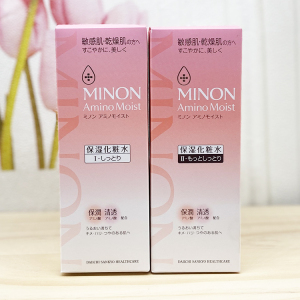 正品包邮日本MINON蜜浓氨基酸保湿化妆水清爽型/滋润型150ml