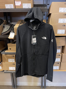 THE NORTH FACE/北面 巅峰系列 男士插肩袖修身版型加绒连帽卫衣