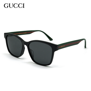 Gucci/古驰小鬼王琳凯同款墨镜男大框方形GG0417SK太阳镜防紫外线