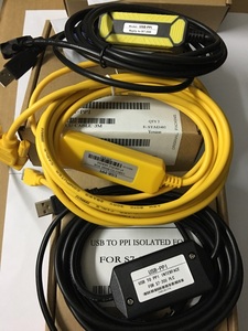 西门子S7200 PLC编程线S7-200编程电缆USB-PPI黑色 下载线 数据线