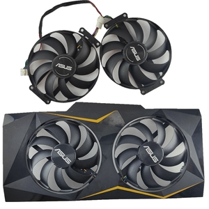 华硕GTX1660s冰骑士RTX2070 2060 GTX1650 1660显卡风扇