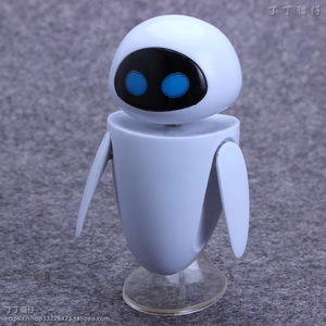 WALL-E 盒装 机器人 瓦力 伊娃 关节可动 玩偶 摆件模型公仔玩具