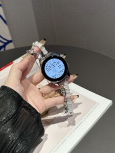 适用华为手表gt4新款中式竹节表带(41mm)watchgt3/4pro中国风链条
