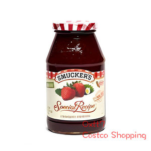 上海Costco代购SMUCKER'S斯味可 盛美家草莓果酱抹酱面吧吐司907g