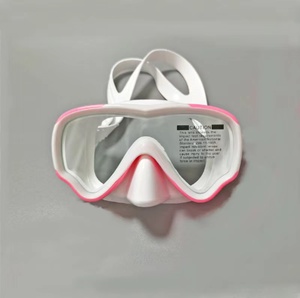 8-16岁儿童潜水镜蛙镜浮潜面罩  硅胶防雾儿童游泳潜水镜