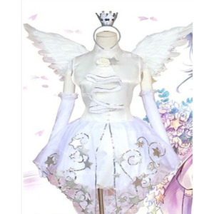 出租成年迪士尼天使公主仙女伴娘超仙短款礼服纱裙演出服