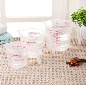 手工皂渲染杯子塑料量杯烘培杯容器过滤用量杯带刻度PP食品级