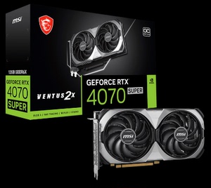 MSI/微星4070 SUPER O12G TUF万图师 风魔 魔鹰 雪鹰 魔龙姬 显卡