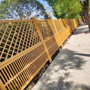 定制不锈钢仿竹护栏市政道路围栏栏杆公园绿化镀锌管仿竹篱笆栅栏