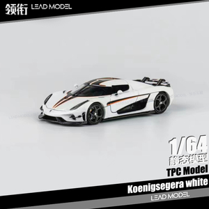 预订|Koenigsegg Regera 白色 TPC 1/64 柯尼塞格 合金车模型收藏