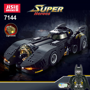得高积思积木7144蝙蝠战车蝙蝠侠成人大型拼装积木玩具MOC-15506