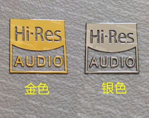 SONY Hi-res AUDIO 高品质音效认证耳放改装DIY手机金属贴