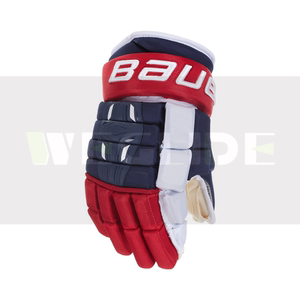 Bauer/鲍尔Pro Series手套青少年冰球手套冰上曲棍球装备防护用具