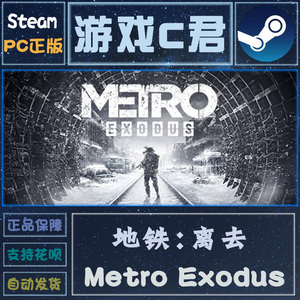 PC正版 Steam游戏 地铁：离去 Metro Exodus 激活码 国区Key