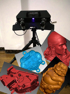 增材制造工业级蓝光三维扫描仪3D扫描仪 抄数机 玉雕木雕模具鞋楦