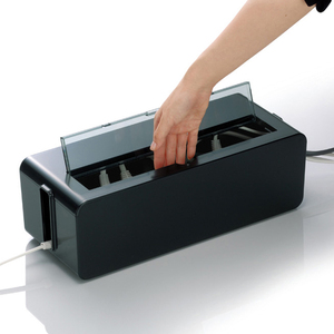 日本进口电线电源线插座收纳盒 超大塑料集线盒 理线盒电线收纳盒