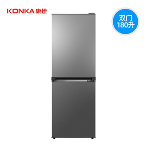 Konka/康佳 BCD-180GY2S双门冰箱家用节能省电租房小型电冰箱180L