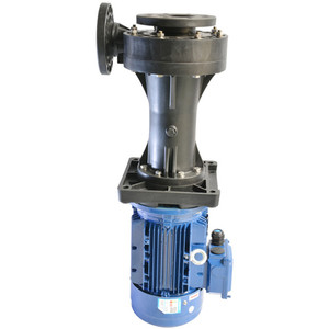 涂装喷涂耐酸碱液下泵槽内泵KTD-100SK-155VF洗塔立式泵FRPP材质