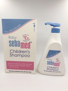 现货 德国进口施巴儿童婴儿洗发露洗发水 500ml 温和无泪迪拜采购