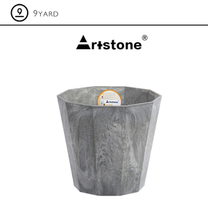 9YARD 马来西亚Artstone仿石树脂仿水泥花盆黛卡 多边形
