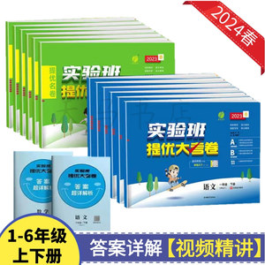 24春实验班提优大考卷小学1-6年下册同步教材测试卷AB卷期末测评