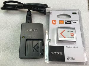 索尼DSC-W320 W510 W520 W610 W630 W690相机NP-BN1电池+充电器