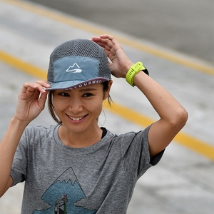 日本Milestone跑步运动帽 透气导汗有型 男女款 马拉松 越野跑
