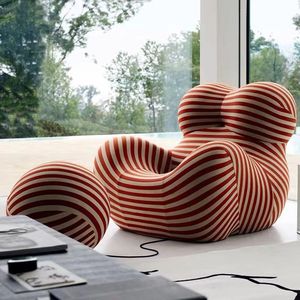 楠运妈妈的怀抱单人沙发椅子创意设计师绣球懒人沙发网红躺椅