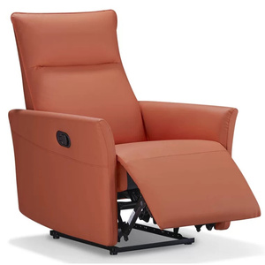 左右沙发现代简约懒人休闲功能单椅舒适放松皮艺沙发ZY9002C