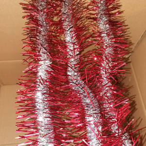 圣诞装饰品毛条彩条圣诞树挂件结婚拉花彩带生日婚庆商场布置用品