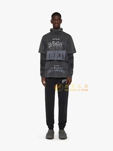 正品代购Givenchy/纪梵希2022新款男装时尚卫衣长袖T恤BM71F