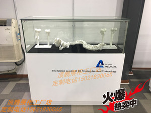 烤漆玻璃产品样品柜 珠宝古董艺术品展示柜模型陈列展览柜多功能