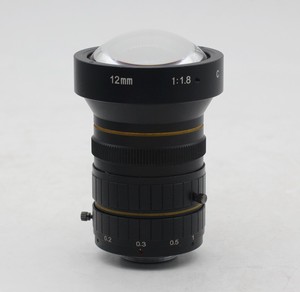 5Mega-pxiel 12mm 1:1.8 1"英寸大靶面CCD工业镜头