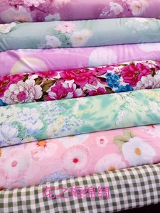 人造棉布料、棉绸，新花色,幅宽1.6米 柔软顺滑舒适，做裙子 凉被