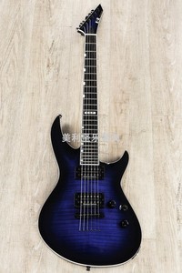 ESP E-II Horizon-III 地平线 电吉他 日产 带琴盒 骚紫色