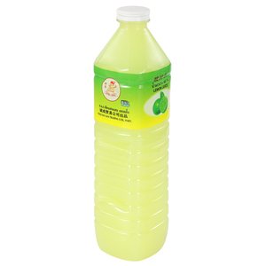 泰国进口神童酸柑水40%浓度柠檬汁 青柠水泰国青柠汁神童酸柑水1L
