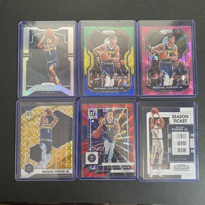迈克尔小波特 Panini NBA球星卡 普卡特卡折射卡 赠卡夹