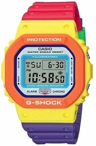 卡西欧Casio G-Shock Psychedelic Pattern男式手表DW-5610DN-9