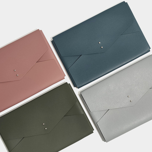 原创简约纯色皮革手拿信封包13.3寸单品macbook笔记本电脑内胆包