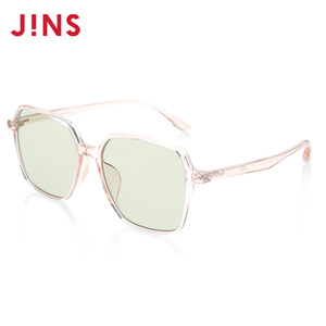JINS睛姿防蓝光眼镜复古护目镜轻量透明大方框升级定制FPC