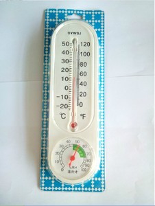 DYWSJ洁白型温湿度计家用室温空气壁挂耐用室内幼儿园挂式气温计