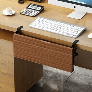 桌面延长板免打孔加长延伸板加宽拼接板支撑板电脑桌键盘手托支架