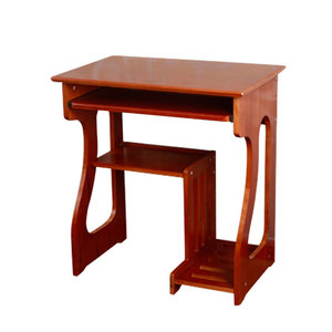 小户型实木电脑台式桌书桌家用简易经济型迷你卧室写字台办公桌